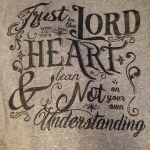 Trust The Lord- Short Sleeve Tee Nwot